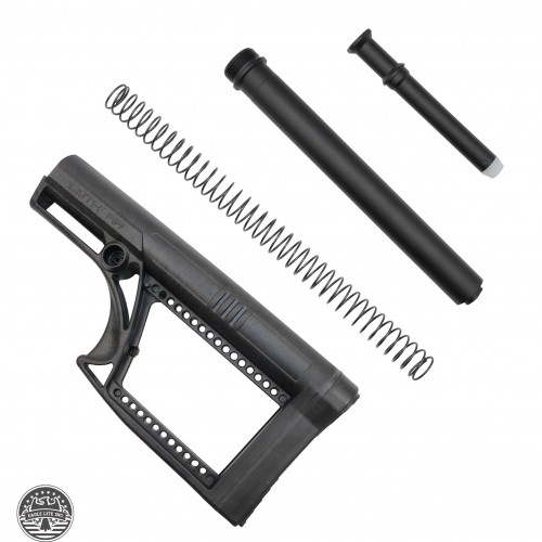 AR-10 .308 A1/S2 Skullaton MBA-2 Rifle Length Fixed Stock Assembly AR-10 .308 A1/S2 Skullaton MBA-2 Rifle Length Fixed Stock Assembly